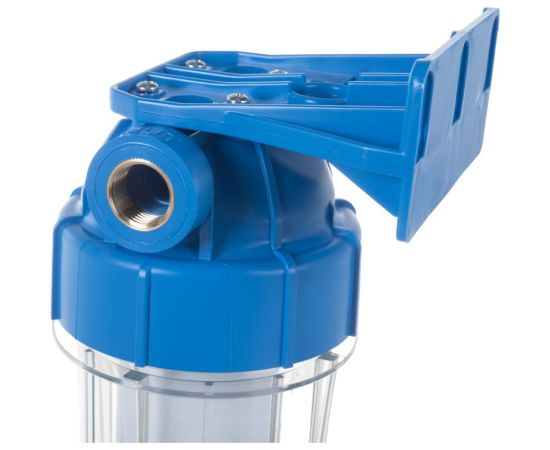 Магистральный фильтр Aquafilter 10SL с воздушным клапаном, латунная резьба 1/2"" FHPR12-B1-AQ (кронштейн, ключ, картридж) 548/1 – изображение 3