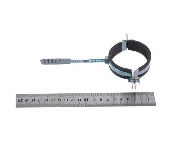 Трубный хомут в упаковке КРЕП-КОМП 2" М8 (59-63) 1шт TR56-59PAK41 – изображение 3