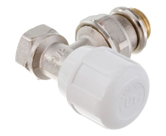 Ручной угловой вентиль быстрого монтажа ВН 1/2 никелированный с разъёмным соединением Uni-Fitt 156N2000 – изображение 4