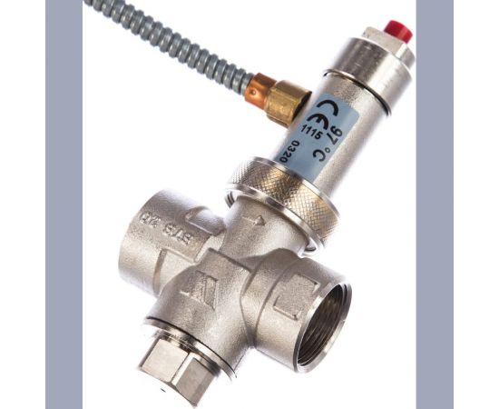 Термоклапан для твердотопливных котлов STOUT 1/2"", капиляр, 1300 мм SVS-0007-000015 RG008UL6J9UK7A – изображение 4