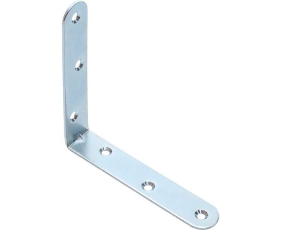 Мебельный уголок СКОБЯНОЙ 100х100х20 мм, цинк, 4 шт. 002619 