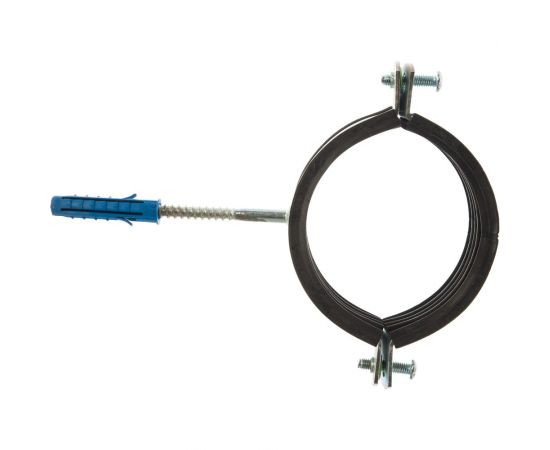 Трубный оцинкованный хомут Зубр с шурупом, 3 37854-83-95-1 