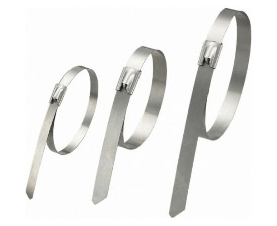 Стальной кабельный хомут Экопласт 4.6х300 мм 45330 