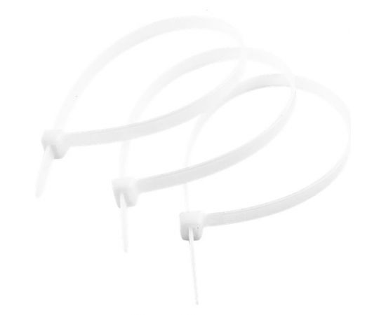Нейлоновые хомуты Зубр белые, 3.6x370 мм, 100 шт. 309010-36-370 