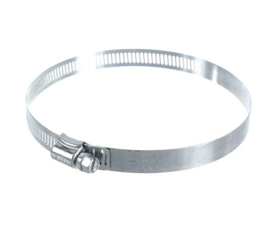 Стальные хомуты Зубр МАСТЕР с просечной лентой ПЛ-12,7, 105-127мм, 50шт 37805-105-127-50 