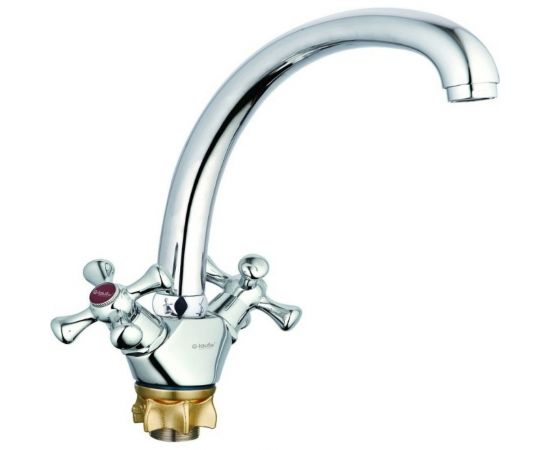 Смеситель для кухни G-lauf с высоким изливом, хром QSL4-B827 