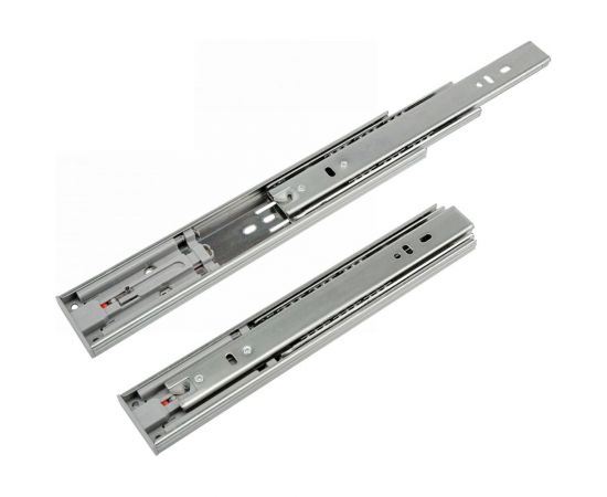 Шариковые направляющие Lemax prof полного выдвижения push-to-open, 45/300 мм DM45-300-POW 