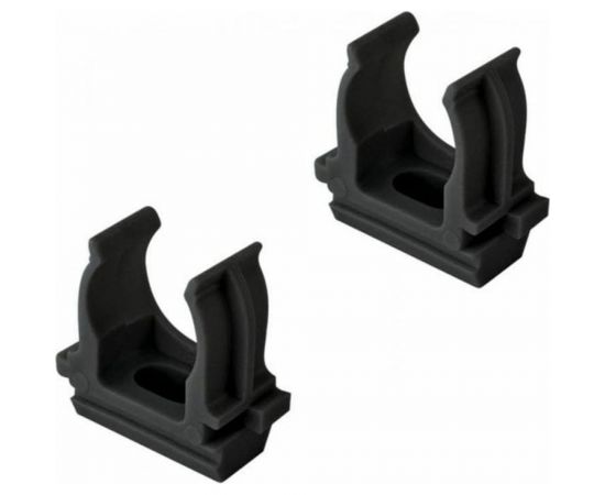 Крепеж-клипса для труб Урал ПАК черная, d32 мм, 50 шт. АТ-30132-050 