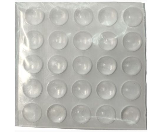 Самоклеящийся прозрачный демпфер Скобяной 10х3 мм 008467 