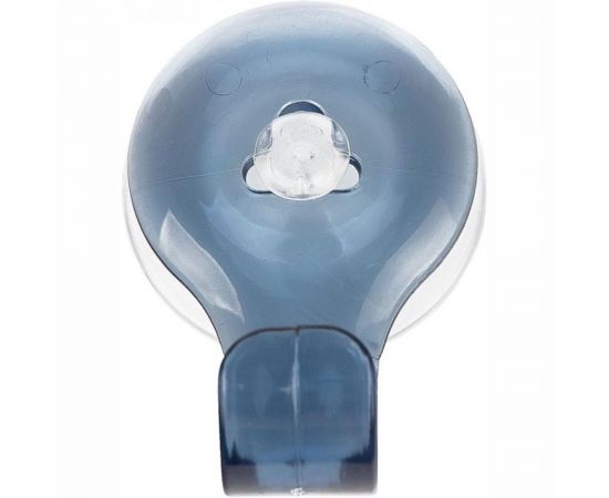 Пластиковый крючок Аквалиния на присоске голубой W6948B 