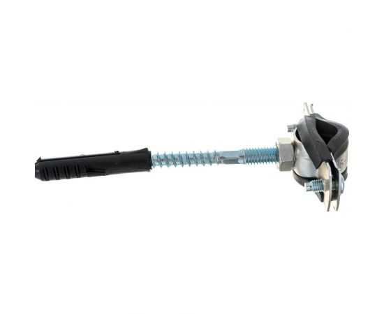 Металлорезиновый хомут с дюбелем и шурупом СТМ 3/8 15-19 мм CHSR0038 