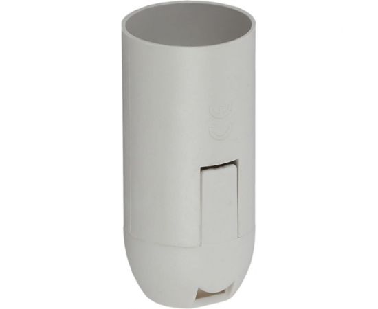 Патрон ЭРА подвесной, Е14, пластик, белый Б0043747 