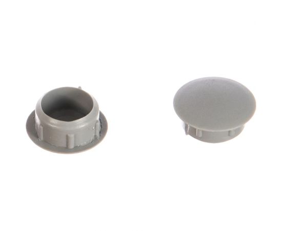 Декоративная заглушка Tech-Krep 14 мм светло-серая 30 шт - пакет 108889 