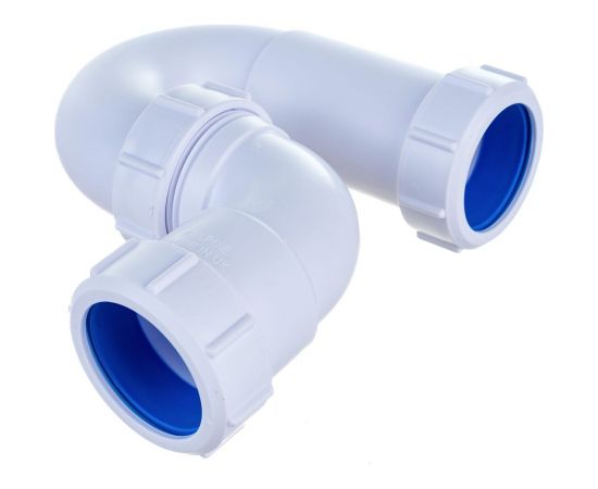 Сифон McAlpine без выпуска d40-40/40 P-образный 5255 – изображение 2