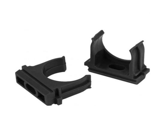 Крепеж-клипса для труб Урал ПАК черная, d32 мм, 50 шт. АТ-30132-050 – изображение 2