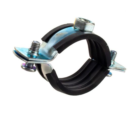 Хомут с гайкой Саморезик оцинк. 38-43, 1 1/4 DXOM-38/46-1/4 – изображение 2