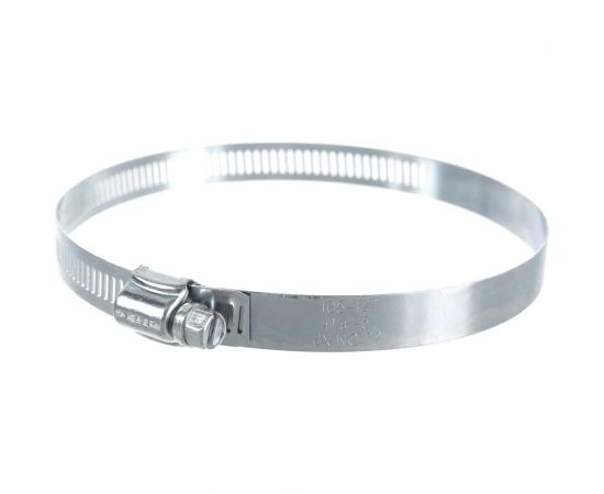 Стальные хомуты Зубр МАСТЕР с просечной лентой ПЛ-12,7, 105-127мм, 50шт 37805-105-127-50 – изображение 2