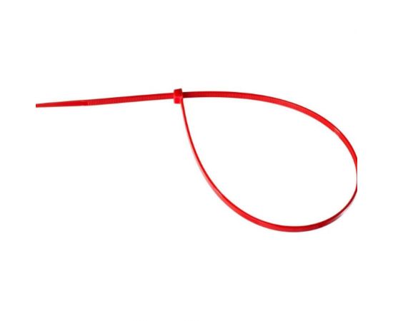 Нейлоновый хомут Зубр МАСТЕР красный, 3,6 мм x 200 мм, 100 шт 309040-36-200 – изображение 2