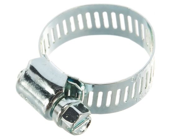 Стальные хомуты Зубр МАСТЕР с просечной лентой ПЛ-12,7, 16-32мм, 100шт 37805-016-32-100 – изображение 2