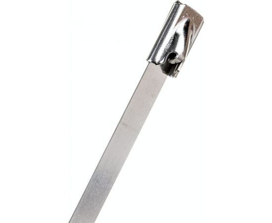 Стальной хомут стяжка REXANT 300x4,6 мм, 100 шт. 07-0308-100 – изображение 2