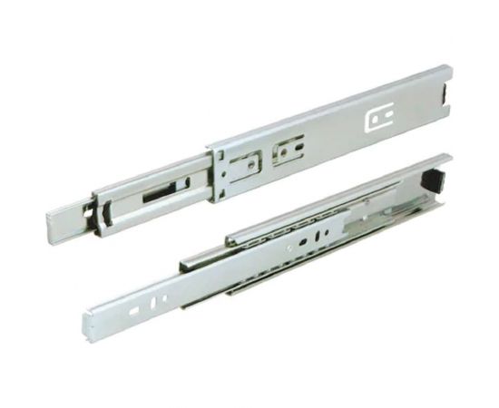 Шариковые направляющие WURTH GUID FE/ZN полн. выдвиж. L500 мм 45 кг 0684303500061 10 – изображение 2