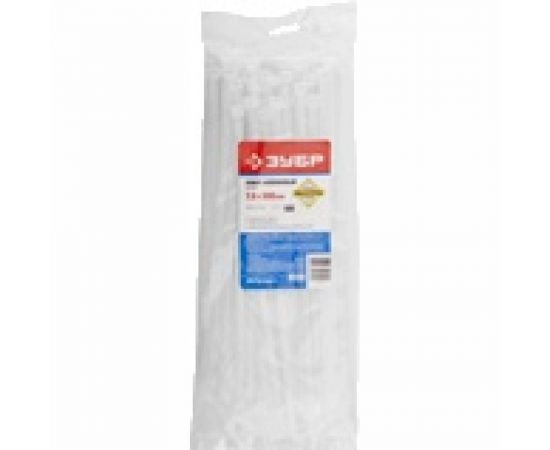 Нейлоновые хомуты Зубр белые, 9x760 мм, 50 шт. 309010-90-760 – изображение 2