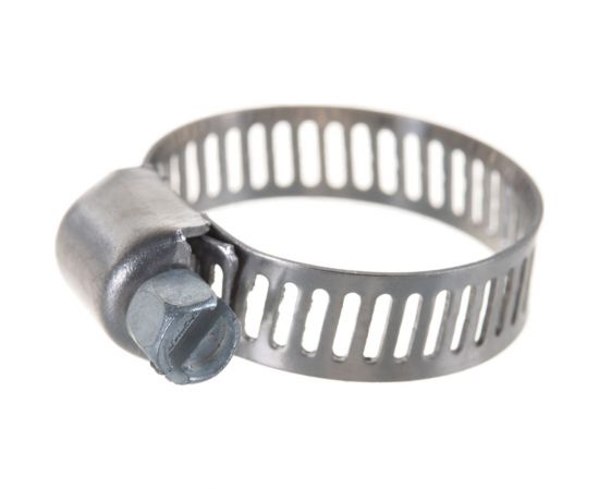 Хомуты Зубр ЭКСПЕРТ из нержавеющей стали с просечной лентой ПЛ-8, 13-26мм, 200шт 37811-13-26-200 – изображение 3