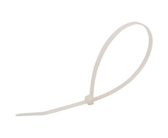 Нейлоновая стяжка REXANT 300x4,8 мм белая упак. 500 шт. 07-1302-05 – изображение 3