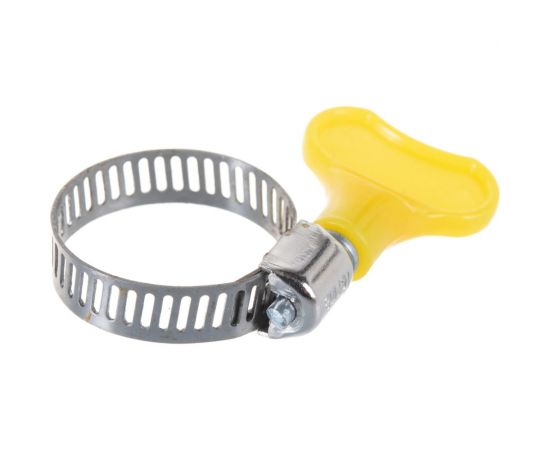 Обжимной хомут, цинк Tech-Krep 16х28 с бабочкой 1шт - хомут 136956 – изображение 3