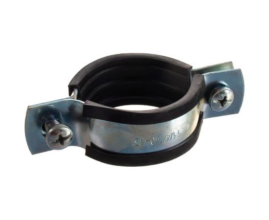 Хомут с гайкой Саморезик оцинк. 38-43, 1 1/4 DXOM-38/46-1/4 – изображение 3
