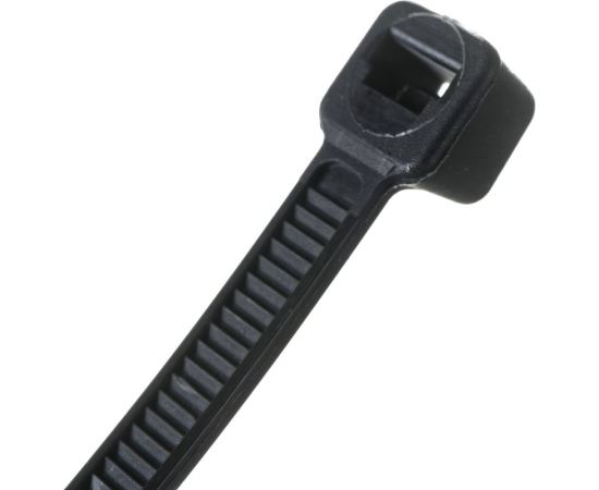 Универсальный пластиковый хомут ЭВРИКА черный 5.0x450мм 100шт ER-15450 – изображение 4