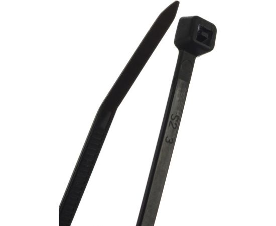 Хомут Volsten V02-1B-3,6х200-100 черный нейлон 3,6х200 100шт. 12959 – изображение 4