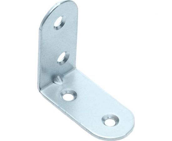 Мебельный уголок СКОБЯНОЙ 50х50х20 мм, цинк, 4 шт. 002490 