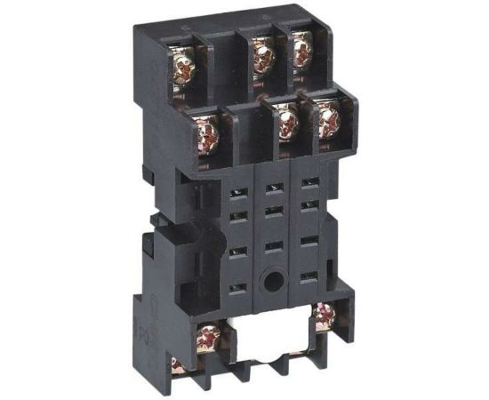 Колодка CHINT CZY08A-02 для реле JZX-22F(B)/2Z NJX-13FW(B)/2ZS JZX-18F(L)/2Z 2 контакта 285974 