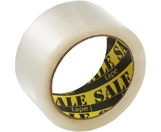 Упаковочная клейкая лента ООО Комус Sale Tape 48 мм x 50 м х 40 мкм, прозрачная, 72 шт./уп. 866920 