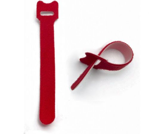 Хомут для кабеля Hyperline WASN-310-RD-10 липучка, 310x14 мм, красный, 10 штук 405343 