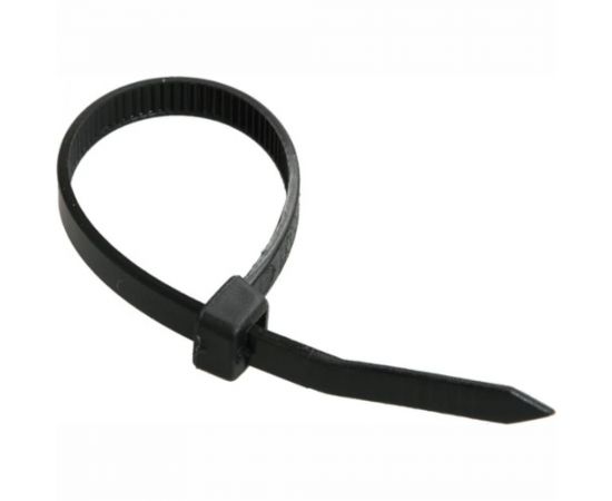 Хомут IEK 4.8x250, нейлон, черный, упаковка 100шт, ИЭК UHH32-D048-250-100 