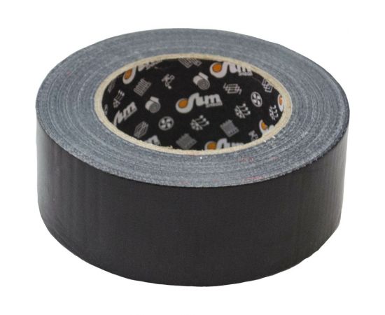 Полиэтиленовая армированная клеевая лента ТИЛИТ черная, шир. 48 мм, дл. 50 м 0874 – изображение 2