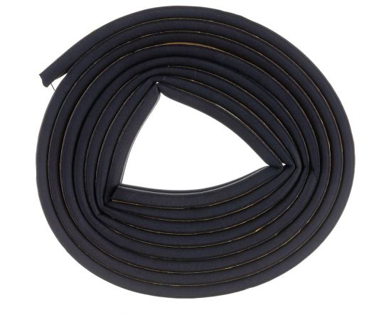 Самоклеящийся уплотнитель Sila D-профиль, 6 м, черный BL6 SILADBL6 – изображение 2