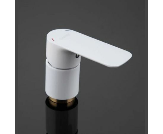 Смеситель для акриловой ванны Gappo 35к G1148-8 3 отверстия, белый+хром 540358 – изображение 3