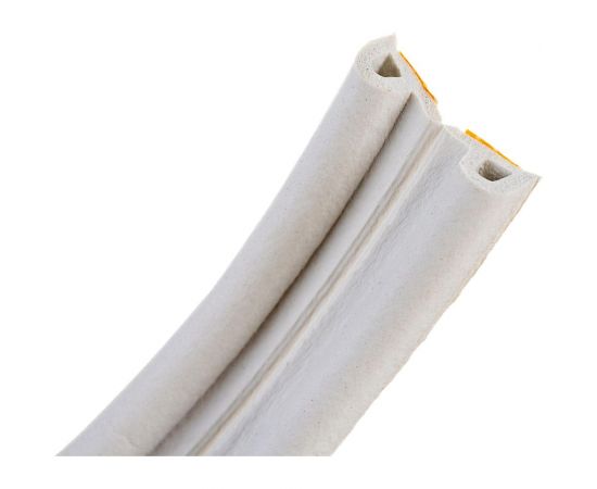 Самоклеящийся уплотнитель Sila P-профиль, 6 м, белый W6 SILAPW6 – изображение 3