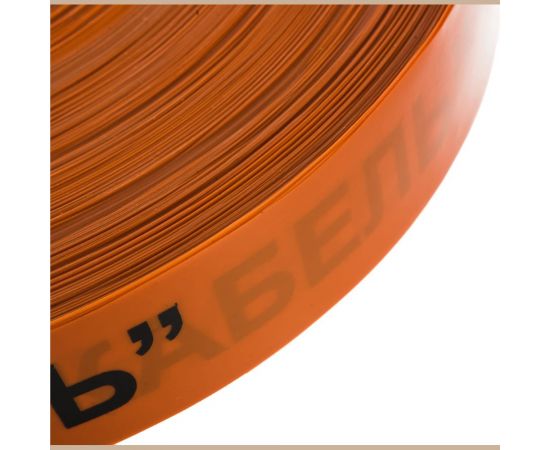 Сигнальная лента Сталер ЛСС Не копать! Ниже кабель! оранжевая, 40ммх250м Н72530 – изображение 3