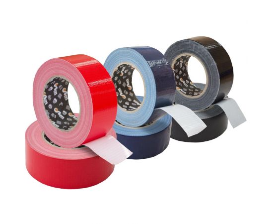 Полиэтиленовая армированная клеевая лента ТИЛИТ черная, шир. 48 мм, дл. 50 м 0874 – изображение 3