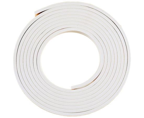Самоклеящийся уплотнитель Sila E-профиль, 6 м, белый W6 SILAEW6 – изображение 4