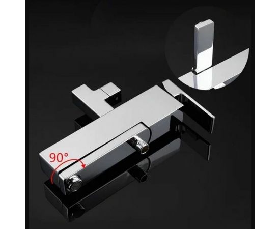 Душевая система Gappo 35к G2418 лейка "Тропический душ" хром 549174 – изображение 5