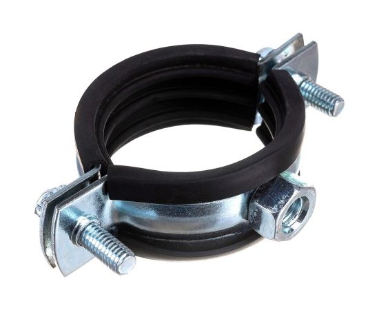 Трубный хомут Nord-Yada 1 1/4"", 38-43 мм, из оцинкованной стали, с гайкой М8 904247 – изображение 6