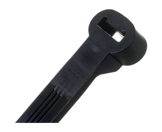 Нейлоновые стяжки FORTISFLEX КСЗ 10х600 черные 74115 – изображение 7