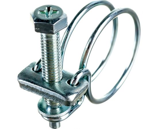 Проволочный винтовой хомут CNIC 19-22/1.8 мм, М5x30 мм, W1 оцинкованый 55А1922 52582 