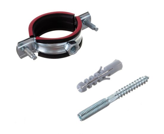 Сантехнический хомут для труб с гайкой Gigant 1 1/4"", 39-46 мм, М8, 5 шт. G/1/79 