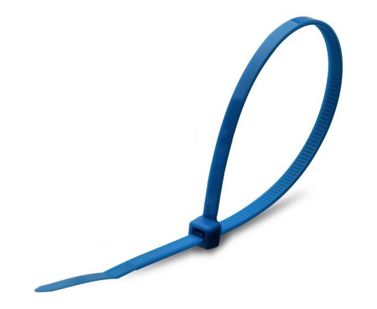 Кабельные стяжки FORTISFLEX КСС Magnetic 5х200 синий, 100 шт. 82022 